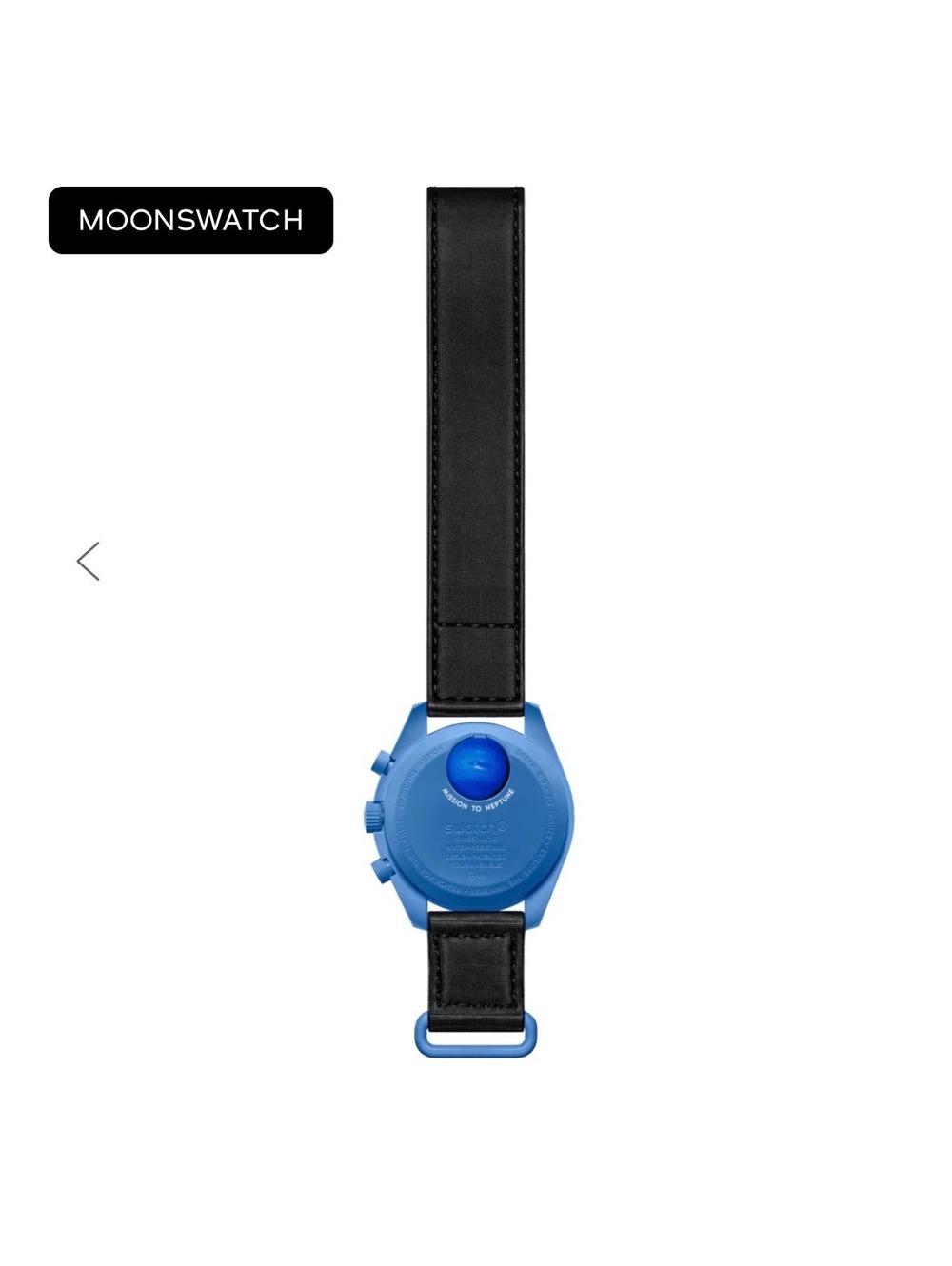 Swatch x Omega Bioceramic Moonswatch Mission to Neptune